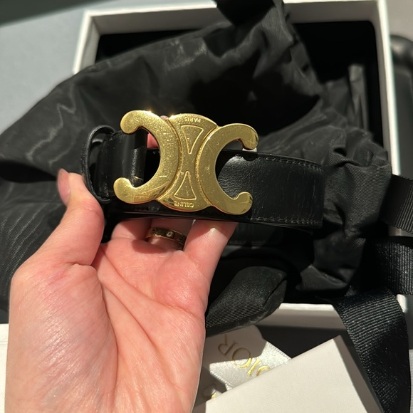 Celine Triomphe Belts Medium - Picture 5 of 6